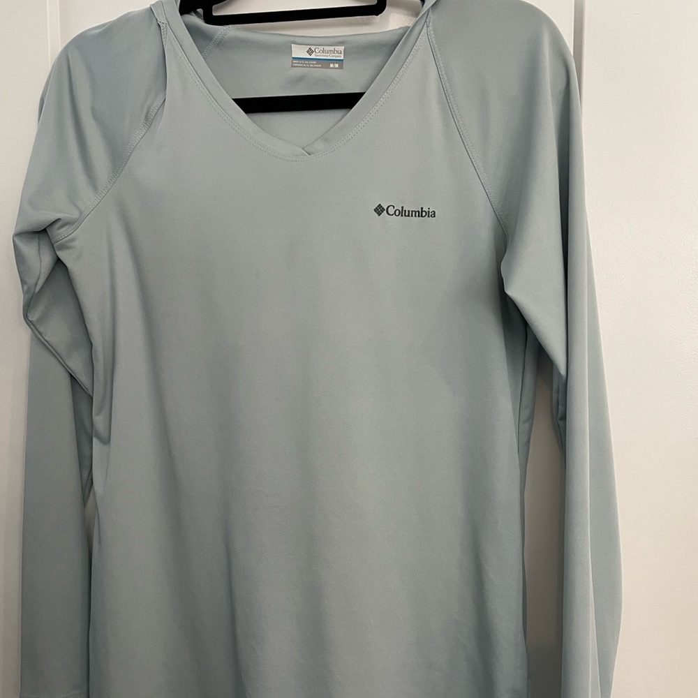 Dry fit hooded top